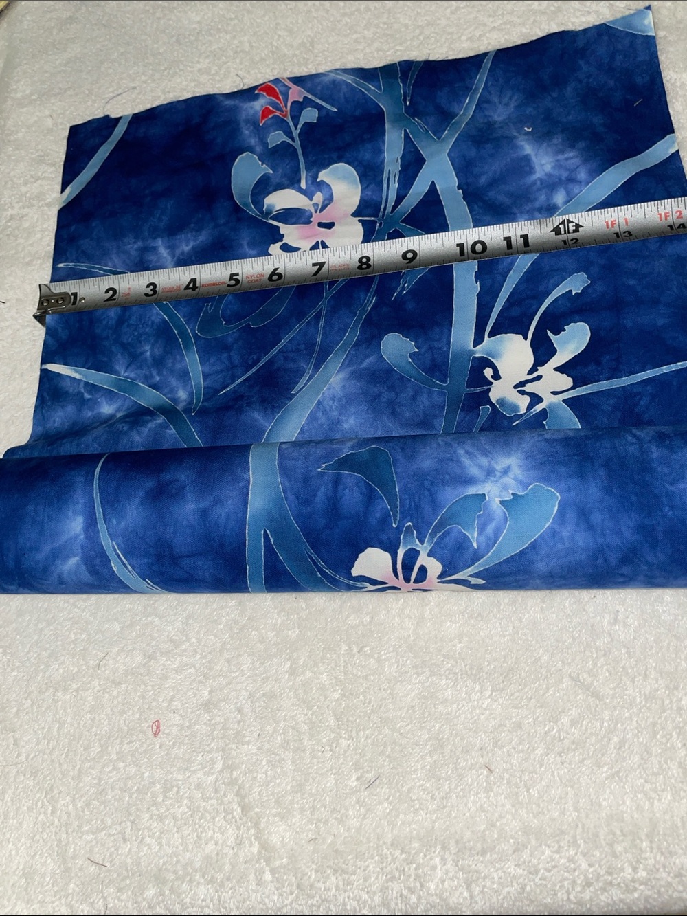4-5 LB MIXED FABRIC DYED BATIKS SWIRLS BUNDLE • CRAFT & SEWING D4 GOOD USABLE - Picture 3 of 11